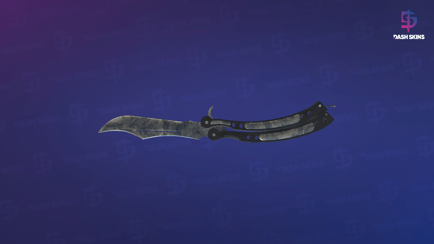 ★ Butterfly Knife | Stained (Battle-Scarred) Screenshot Playside