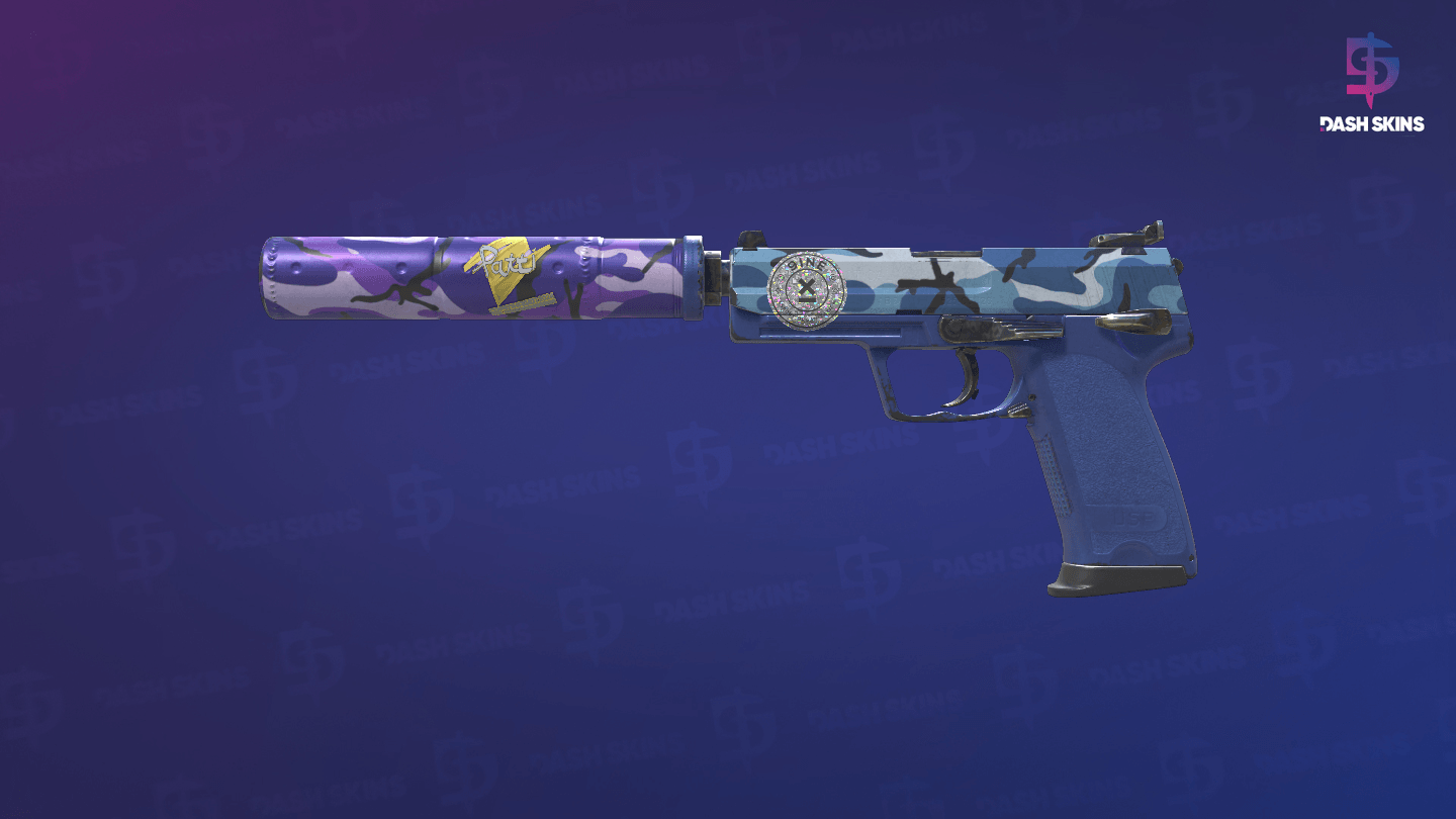 USP-S | Alpine Camo (Field-Tested) Screenshot Playside