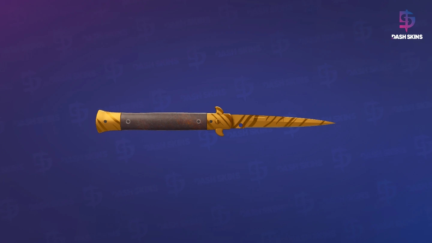 ★ Stiletto Knife | Tiger Tooth (Factory New) Screenshot Playside