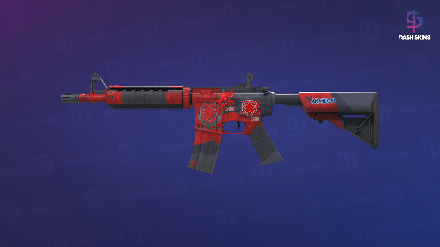 M4A4 | Evil Daimyo (Factory New) Screenshot Playside