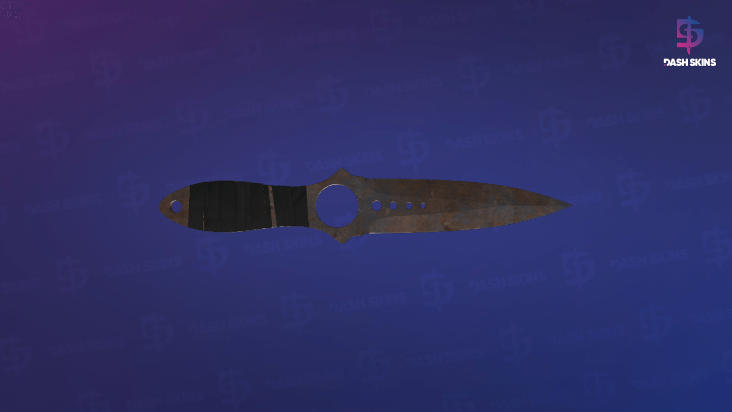 ★ Skeleton Knife | Rust Coat (Battle-Scarred) Screenshot Playside