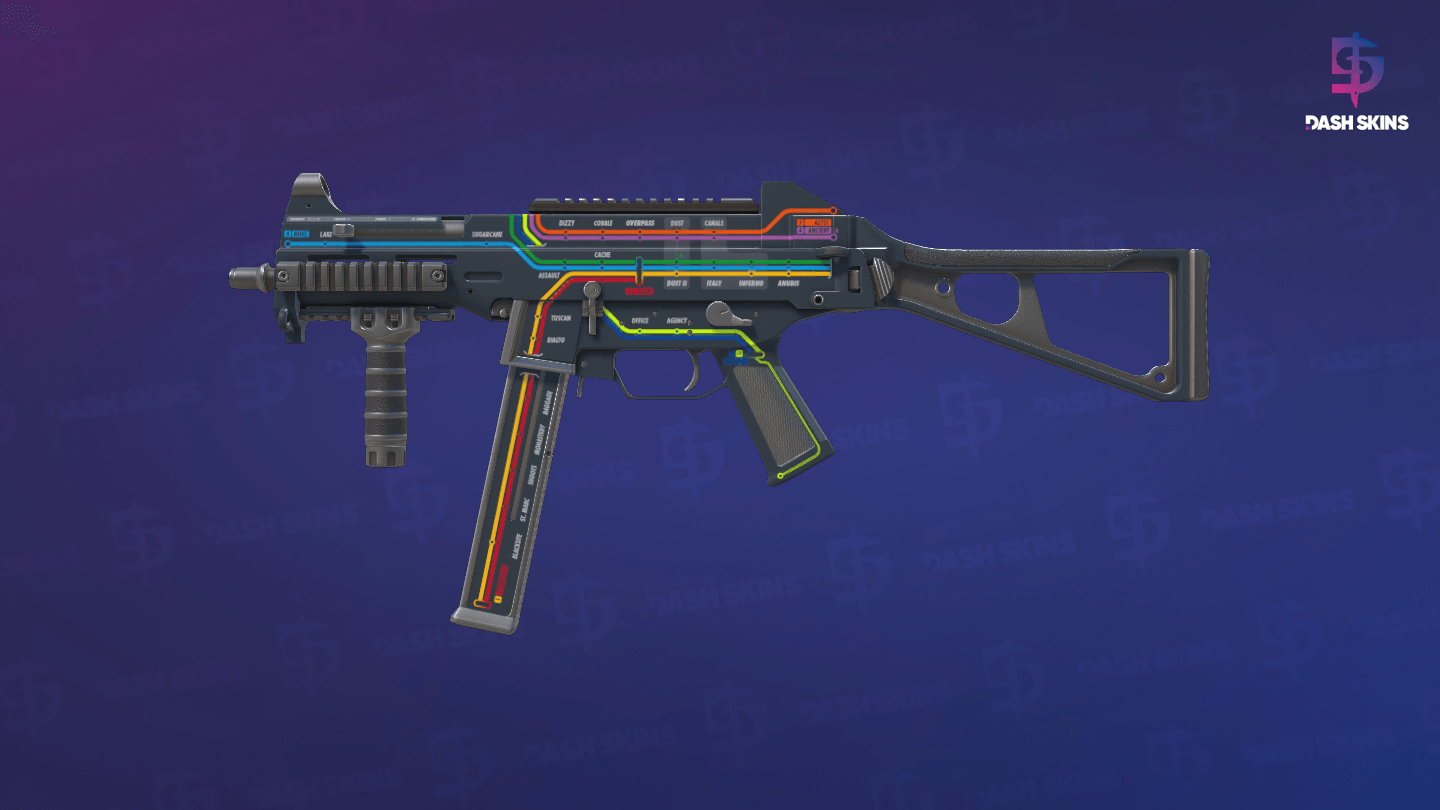 UMP-45 | Late Night Transit (Field-Tested) Screenshot Playside