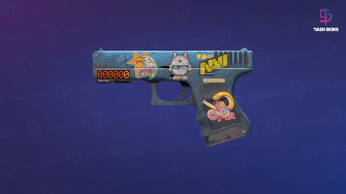 StatTrak™ Glock-18 | Off World (Field-Tested) Screenshot Playside