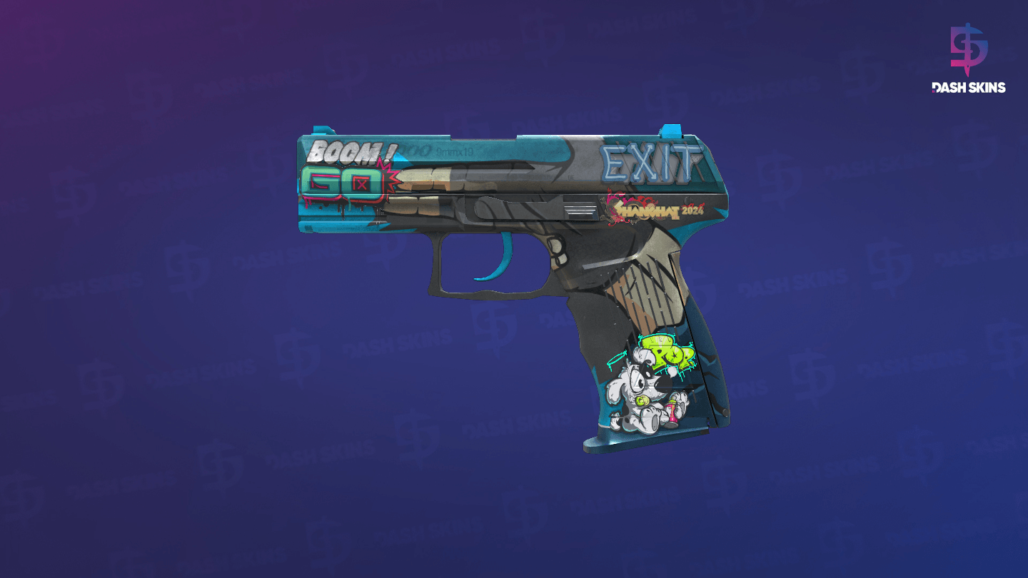 P2000 | Handgun (Well-Worn) Screenshot Playside