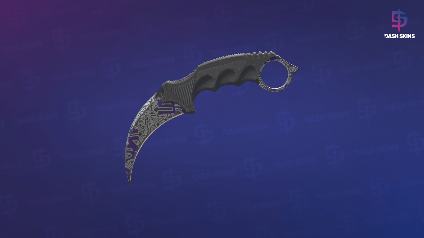 ★ Karambit | Freehand (Well-Worn) Screenshot Playside