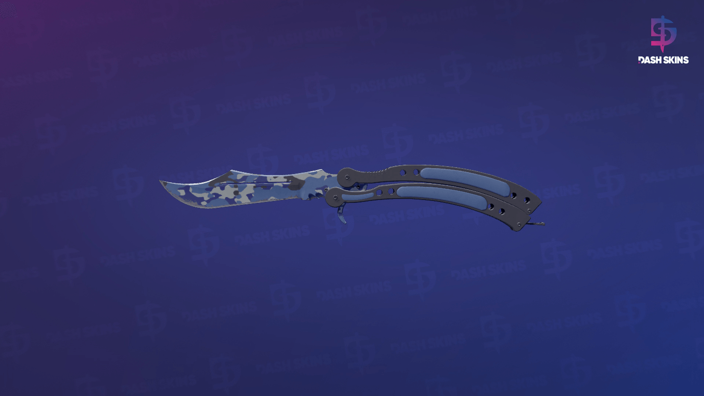 ★ Butterfly Knife | Bright Water (Minimal Wear) Screenshot Playside