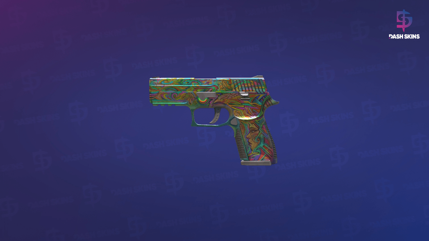 P250 | Visions (Battle-Scarred) Screenshot Playside