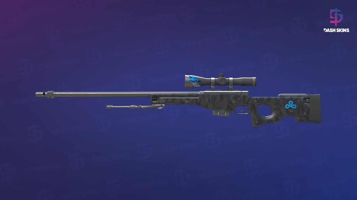 AWP | Graphite (Minimal Wear) Screenshot Playside