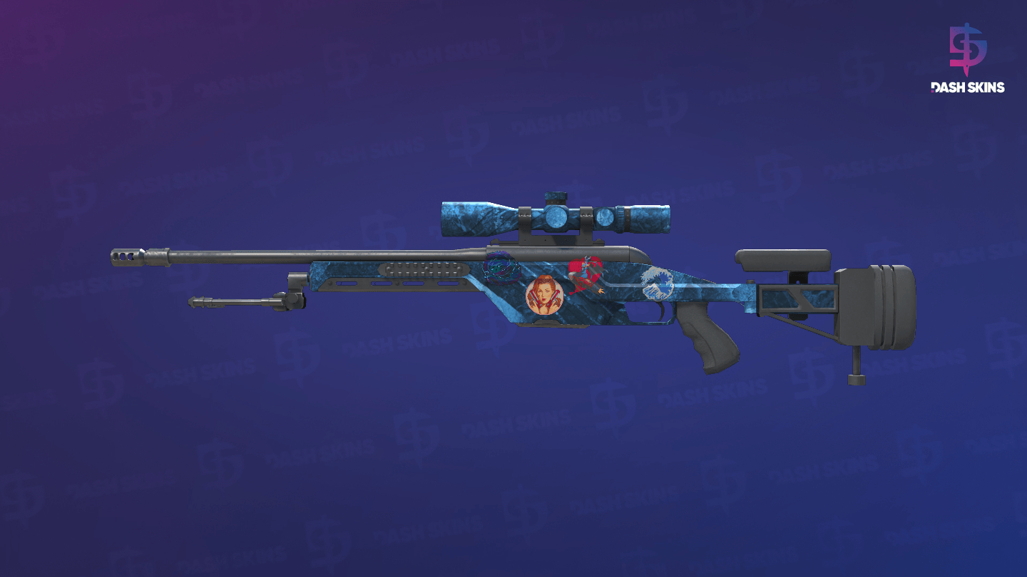 SSG 08 | Abyss (Factory New) Screenshot Playside