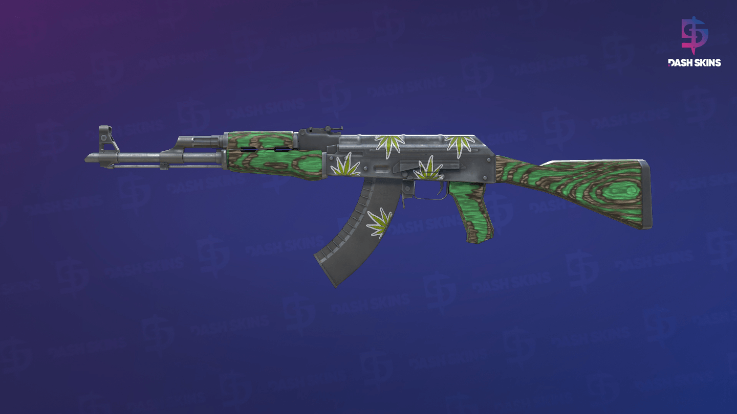 Souvenir AK-47 | Green Laminate (Field-Tested) Screenshot Playside