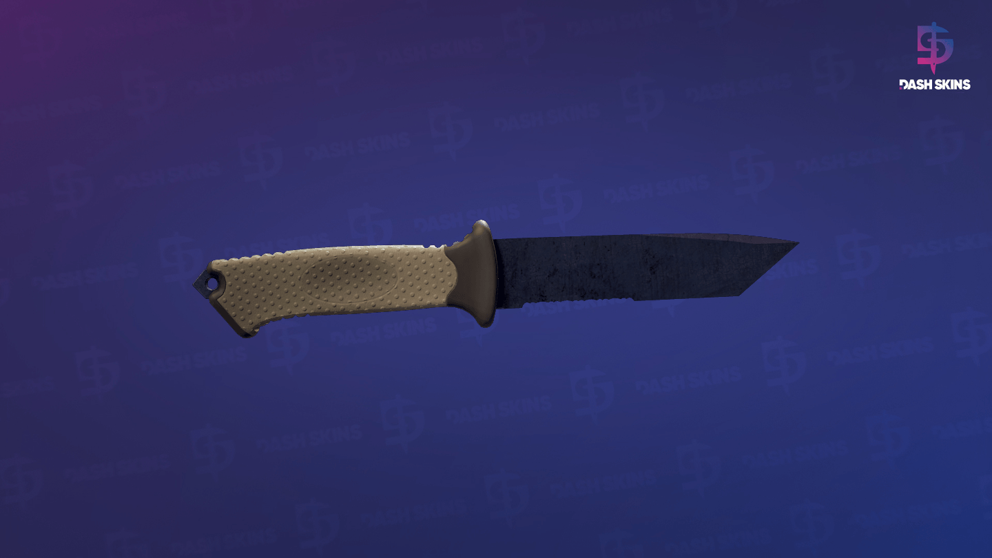 ★ Ursus Knife | Blue Steel (Well-Worn) Screenshot Playside