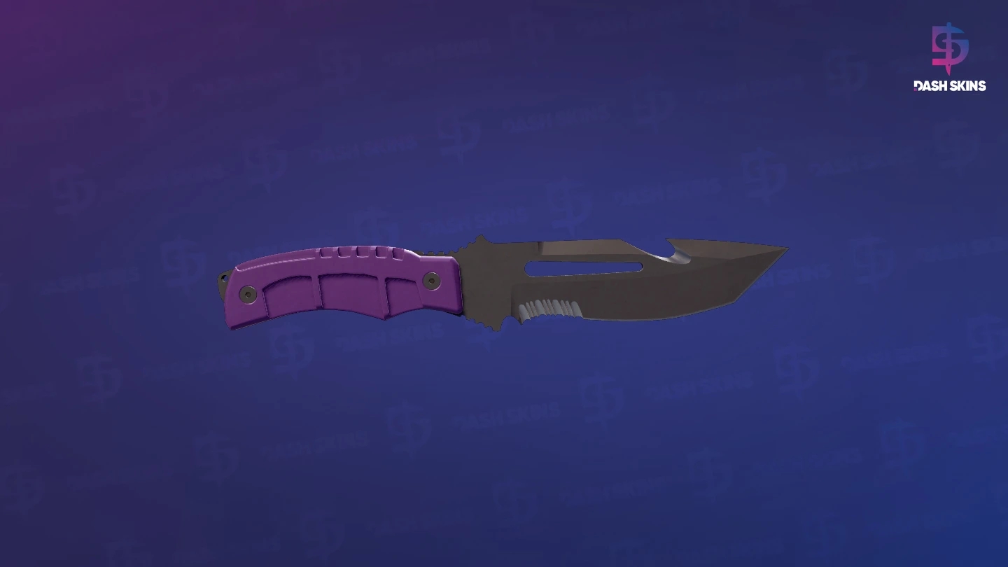 ★ Survival Knife | Ultraviolet (Field-Tested) Screenshot Playside