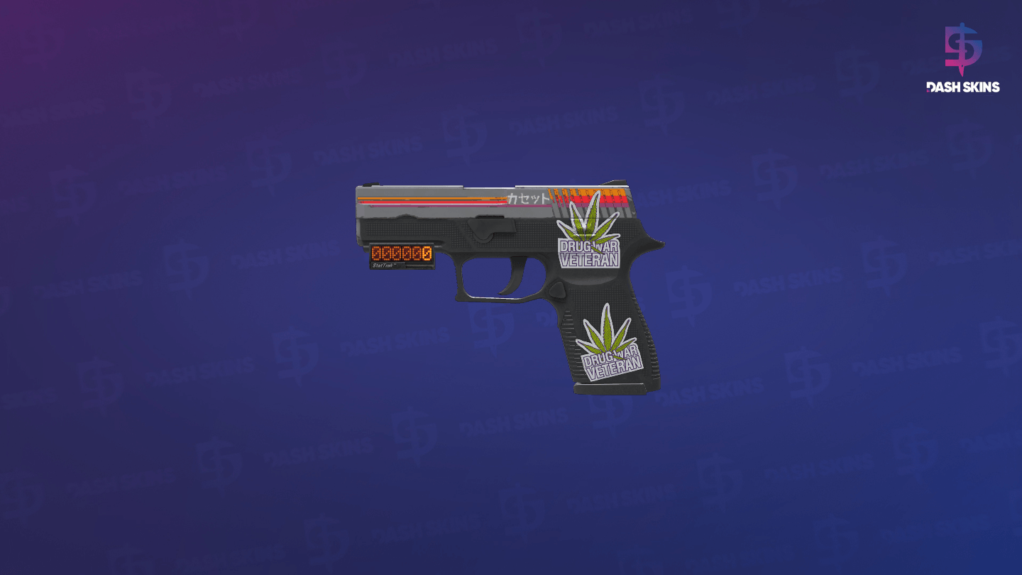 StatTrak™ P250 | Cassette (Minimal Wear) Screenshot Playside
