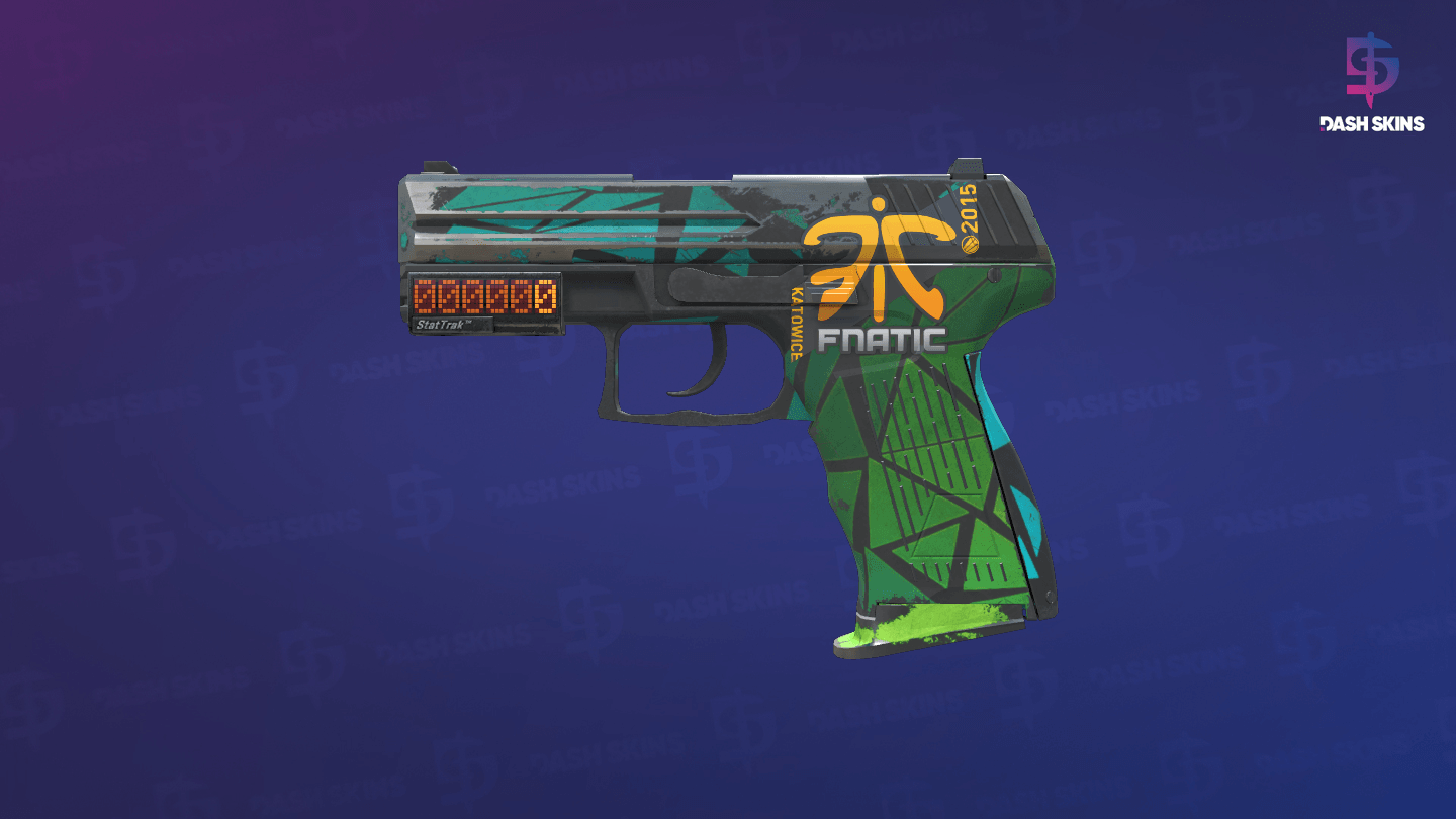 StatTrak™ P2000 | Pulse (Battle-Scarred) Screenshot Playside
