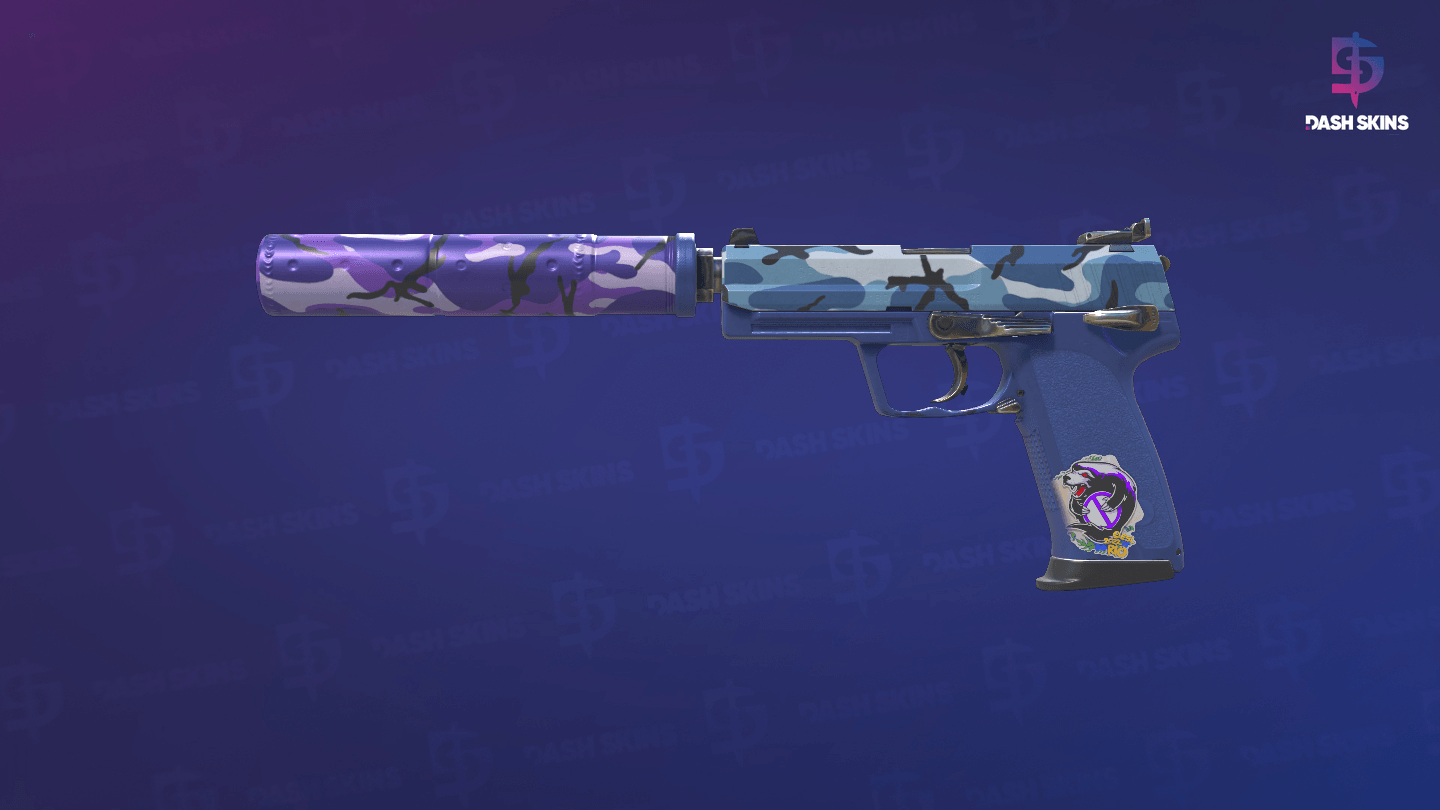 USP-S | Alpine Camo (Minimal Wear) Screenshot Playside
