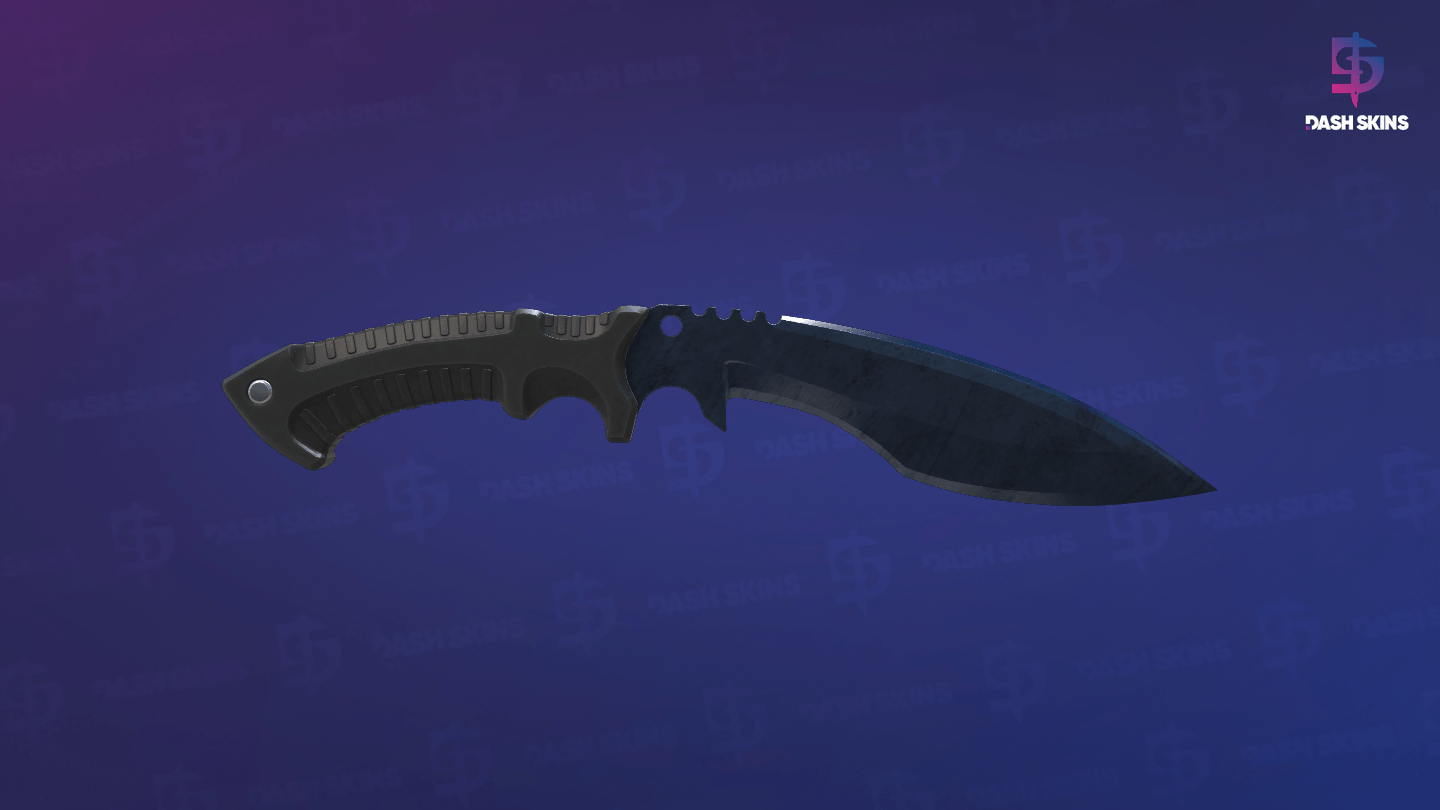 ★ Kukri Knife | Blue Steel (Minimal Wear) Screenshot Playside