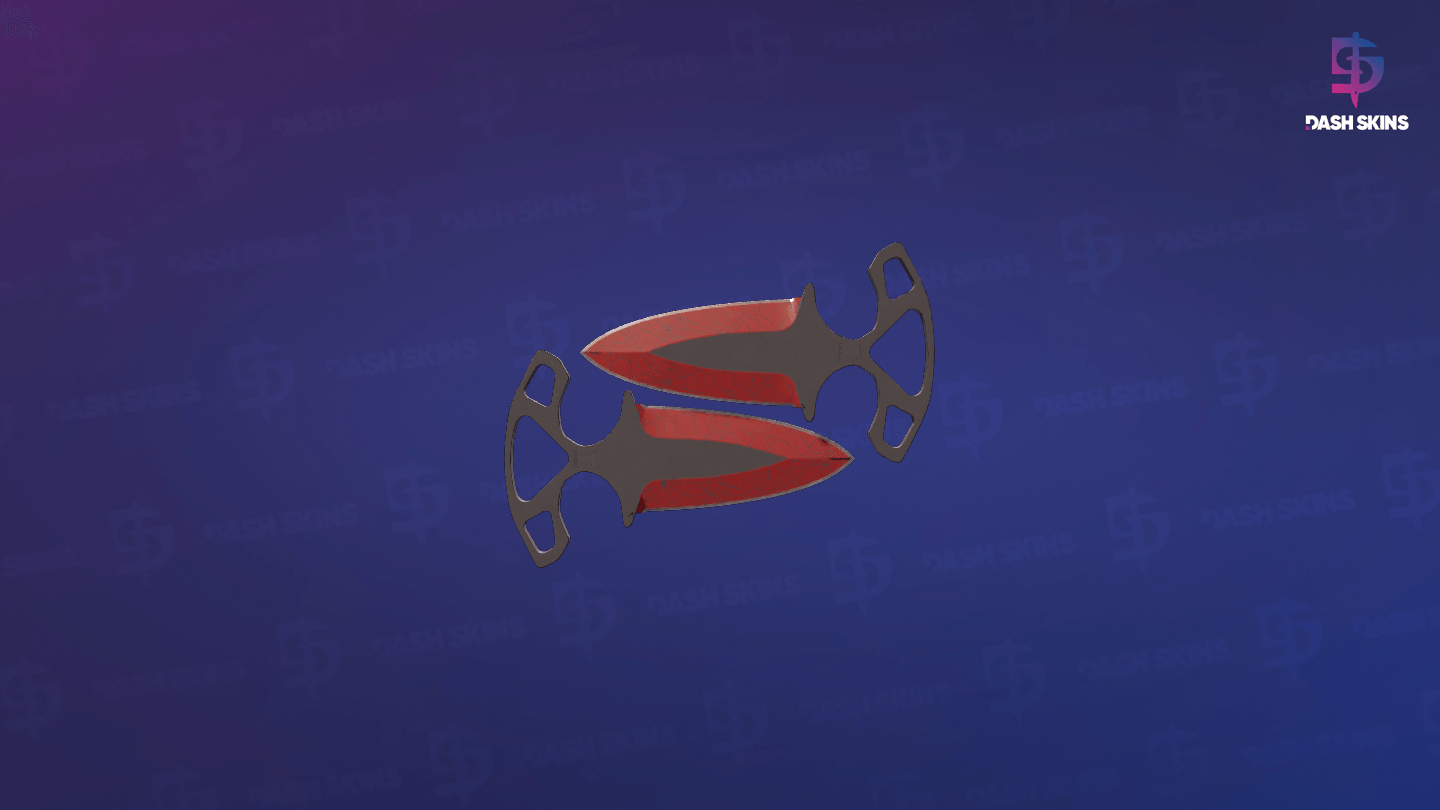 ★ Shadow Daggers | Crimson Web (Field-Tested) Screenshot Playside