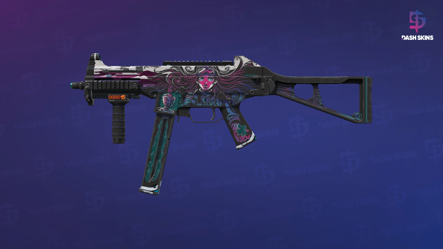 StatTrak™ UMP-45 | Neo-Noir (Field-Tested) Screenshot Playside