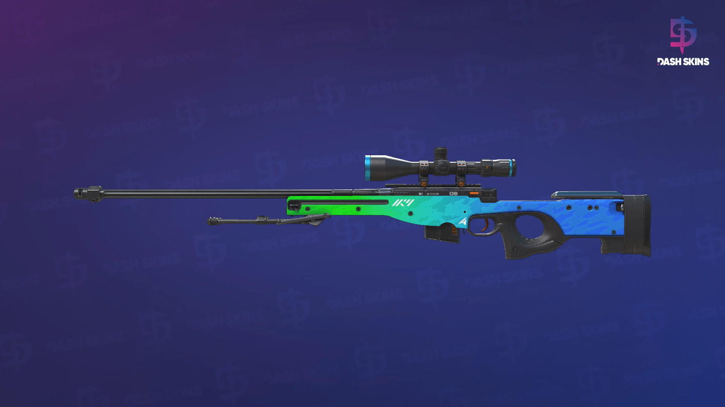 AWP | Ice Coaled (Factory New) Screenshot Playside