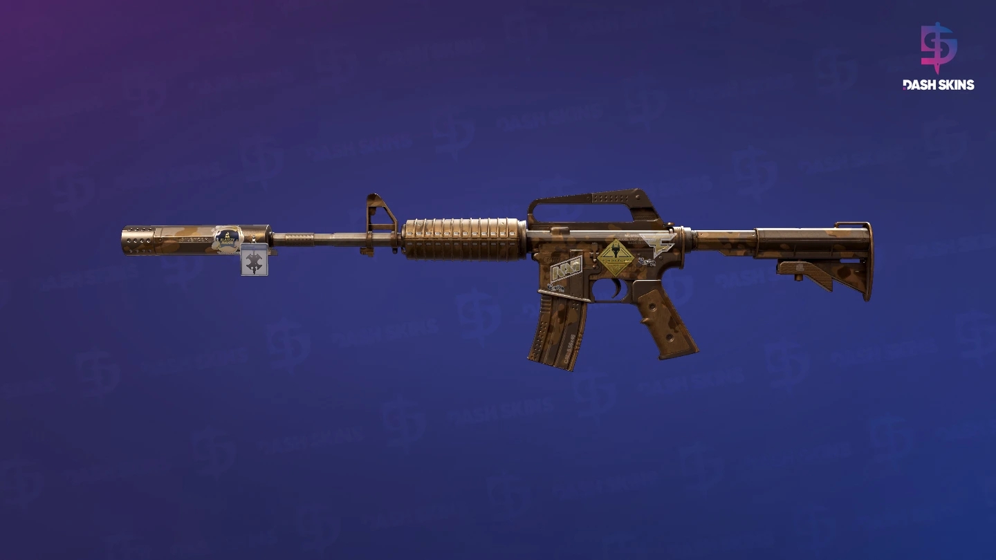 Souvenir M4A1-S | Mud-Spec (Well-Worn) Screenshot Playside