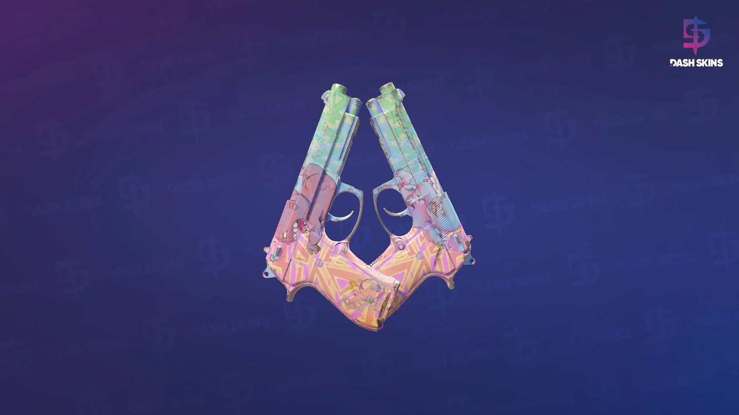 Dual Berettas | Sweet Little Angels (Field-Tested) Screenshot Playside