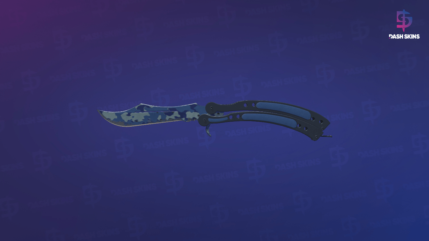 ★ Butterfly Knife | Bright Water (Field-Tested) Screenshot Playside