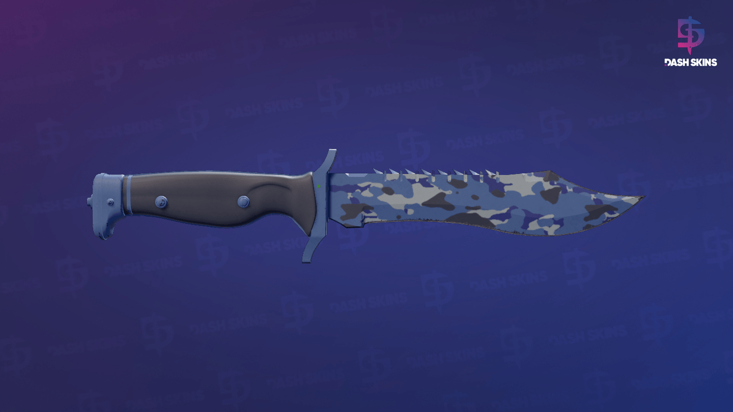 ★ Bowie Knife | Bright Water (Minimal Wear) Screenshot Playside
