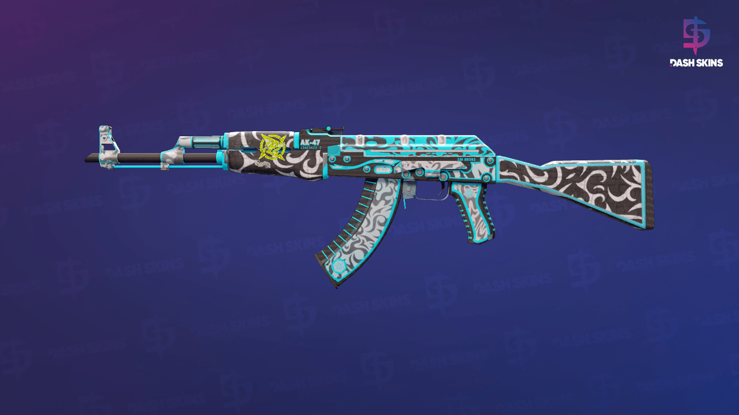 AK-47 | Frontside Misty (Minimal Wear) Screenshot Playside