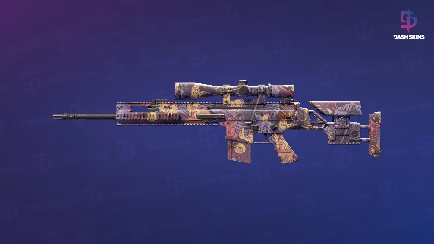 StatTrak™ SCAR-20 | Poultrygeist (Factory New) Screenshot Playside