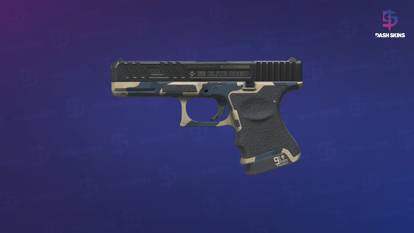 Glock-18 | Winterized (Minimal Wear) Screenshot Playside