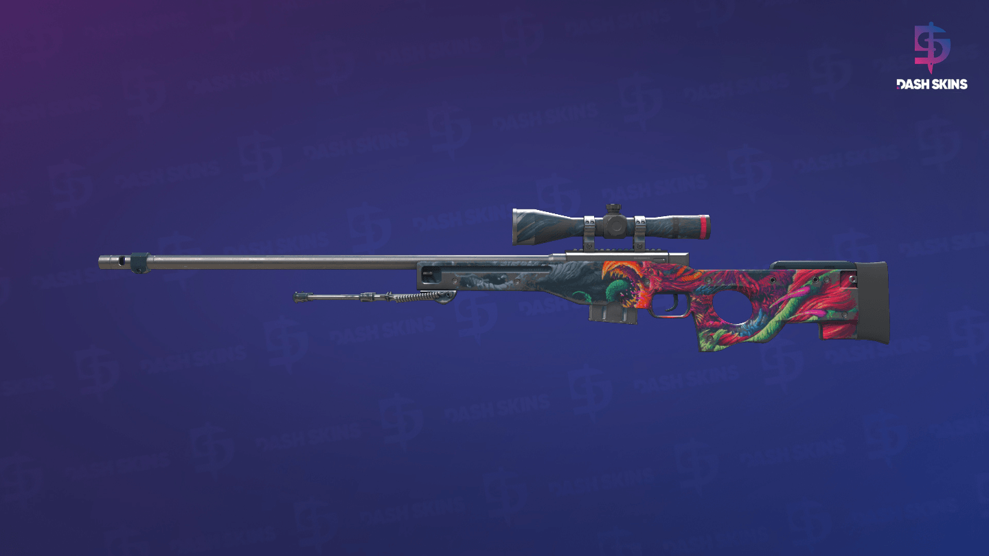 AWP | Hyper Beast (Well-Worn) Screenshot Playside