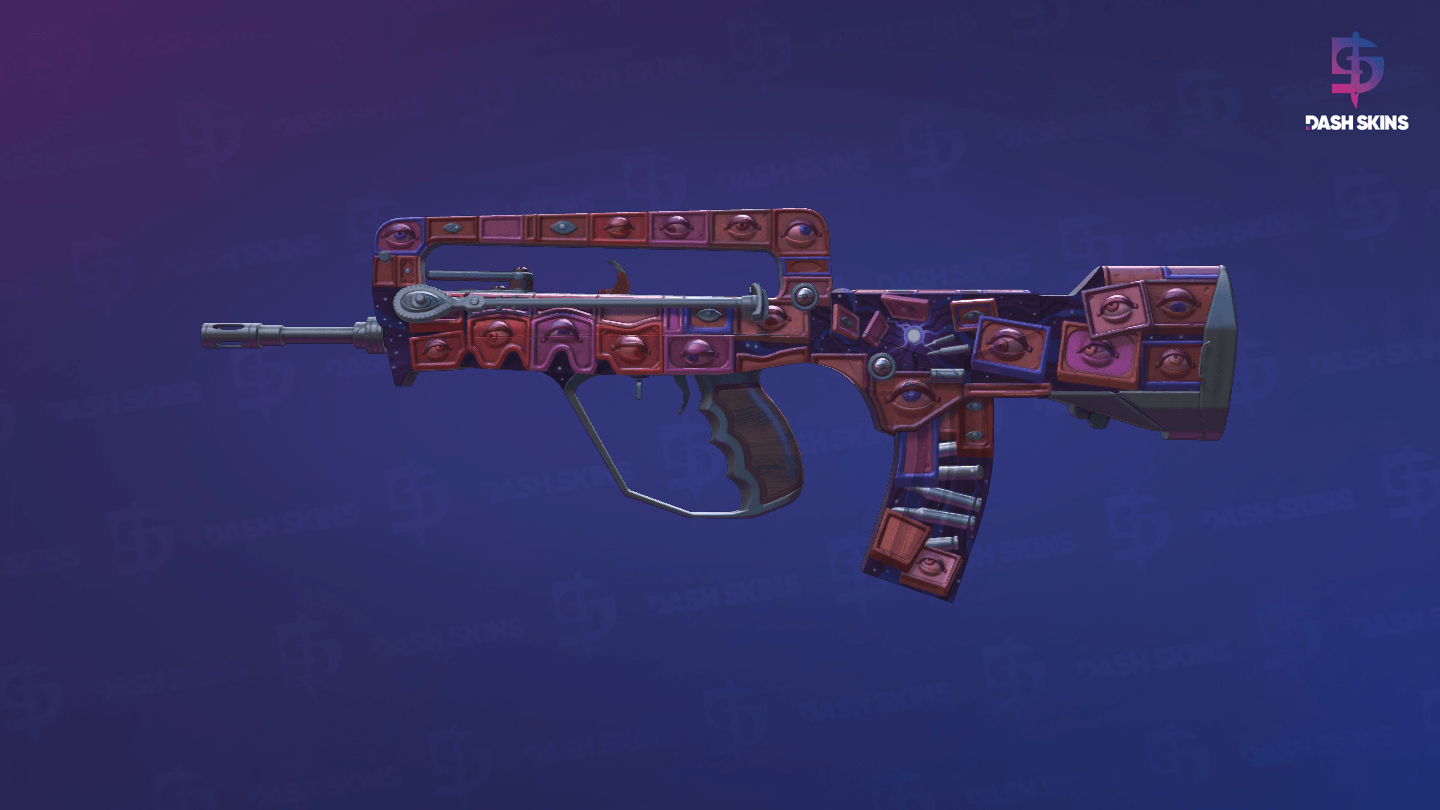 FAMAS | Rapid Eye Movement (Minimal Wear) Screenshot Playside