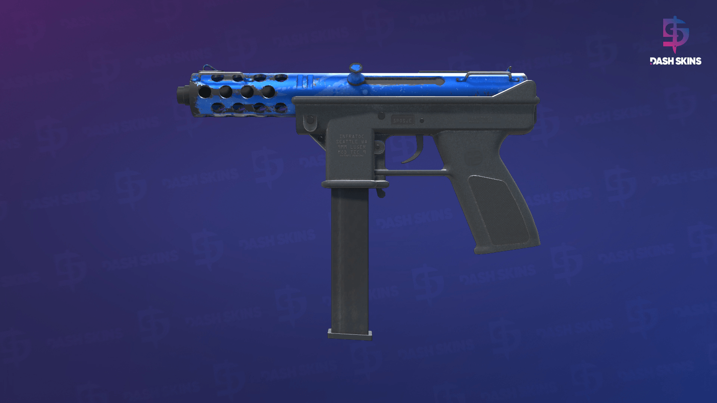 Tec-9 | Ice Cap (Field-Tested) Screenshot Playside