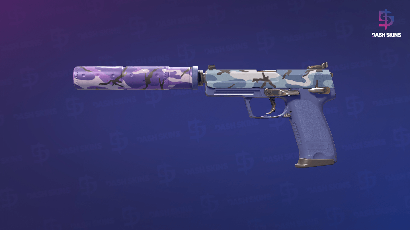USP-S | Alpine Camo (Minimal Wear) Screenshot Playside