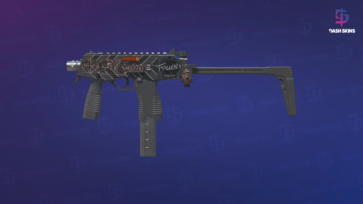 StatTrak™ MP9 | Dart (Minimal Wear) Screenshot Playside