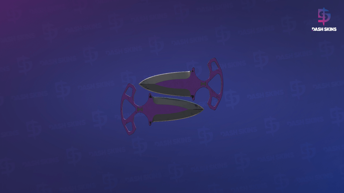 ★ Shadow Daggers | Ultraviolet (Field-Tested) Screenshot Playside