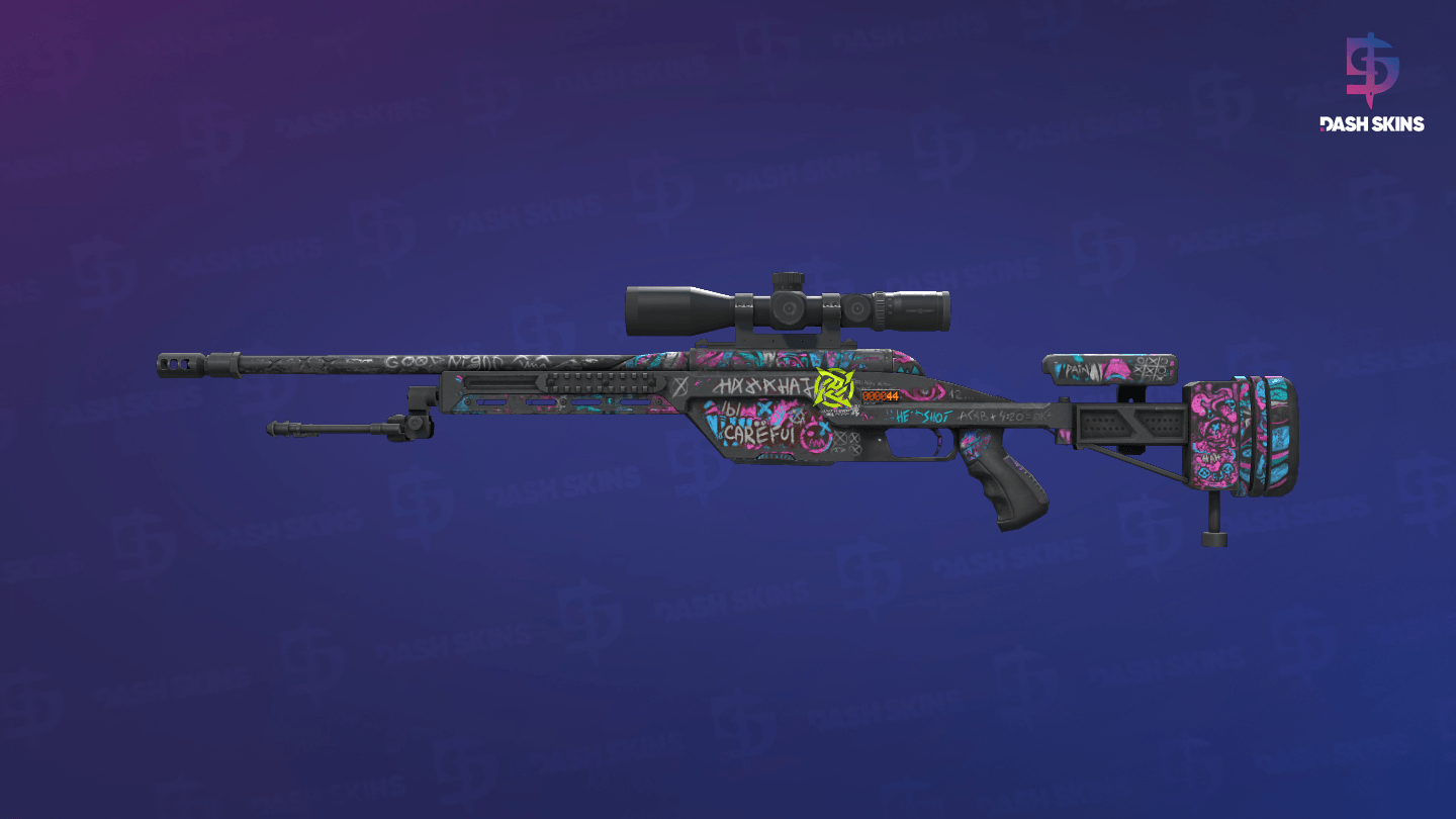 StatTrak™ SSG 08 | Fever Dream (Battle-Scarred) Screenshot Playside