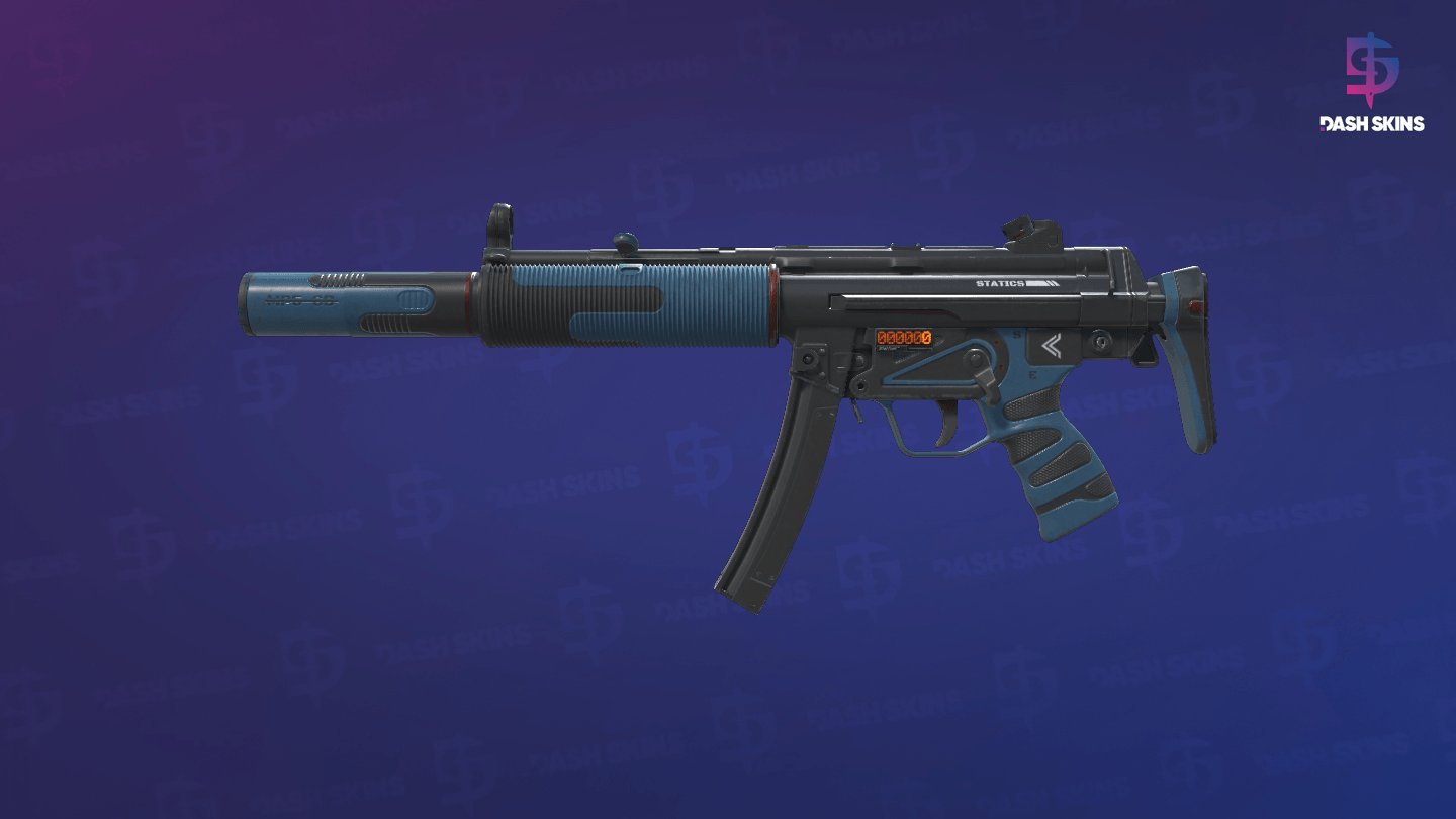 StatTrak™ MP5-SD | Statics (Well-Worn) Screenshot Playside
