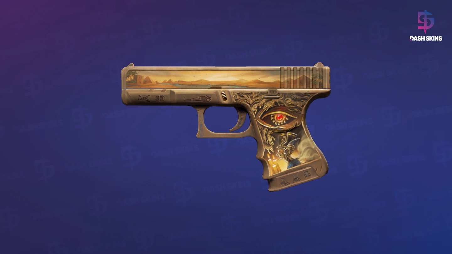 Glock-18 | Ramese's Reach (Minimal Wear) Screenshot Playside