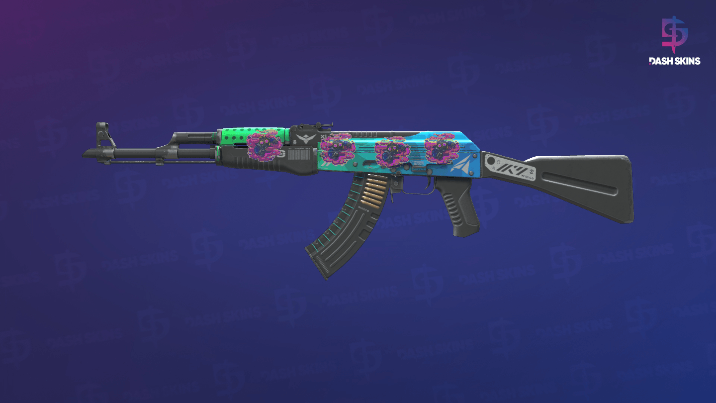 AK-47 | Ice Coaled (Field-Tested) Screenshot Playside