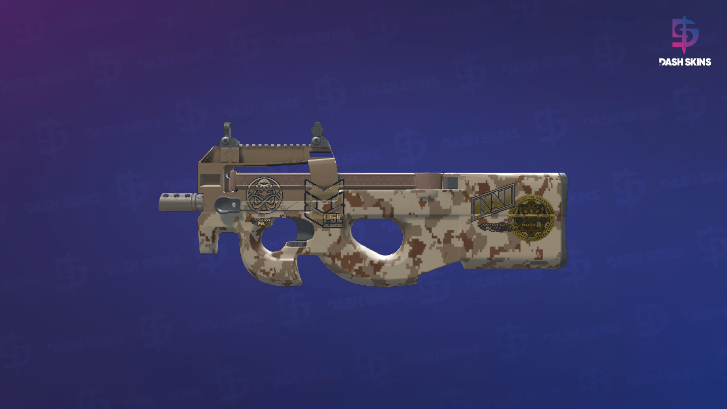 Souvenir P90 | Desert DDPAT (Factory New) Screenshot Playside