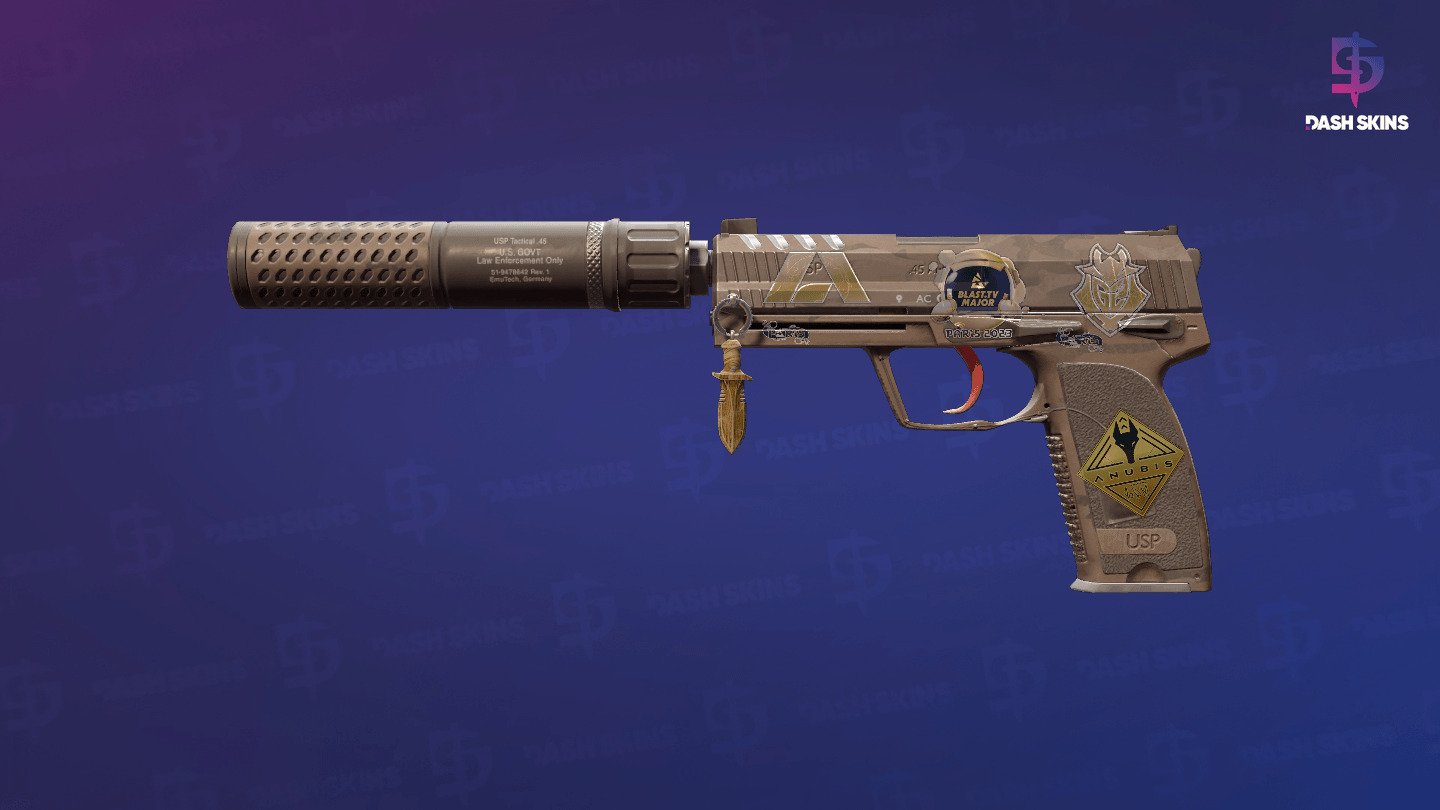 Souvenir USP-S | Desert Tactical (Minimal Wear) Screenshot Playside
