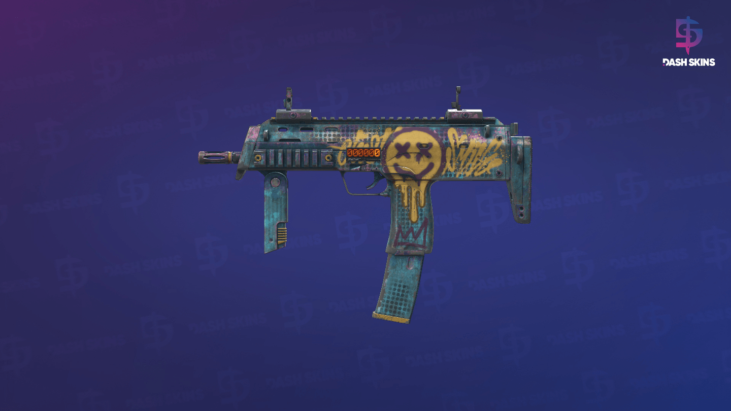 StatTrak™ MP7 | Just Smile (Field-Tested) Screenshot Playside