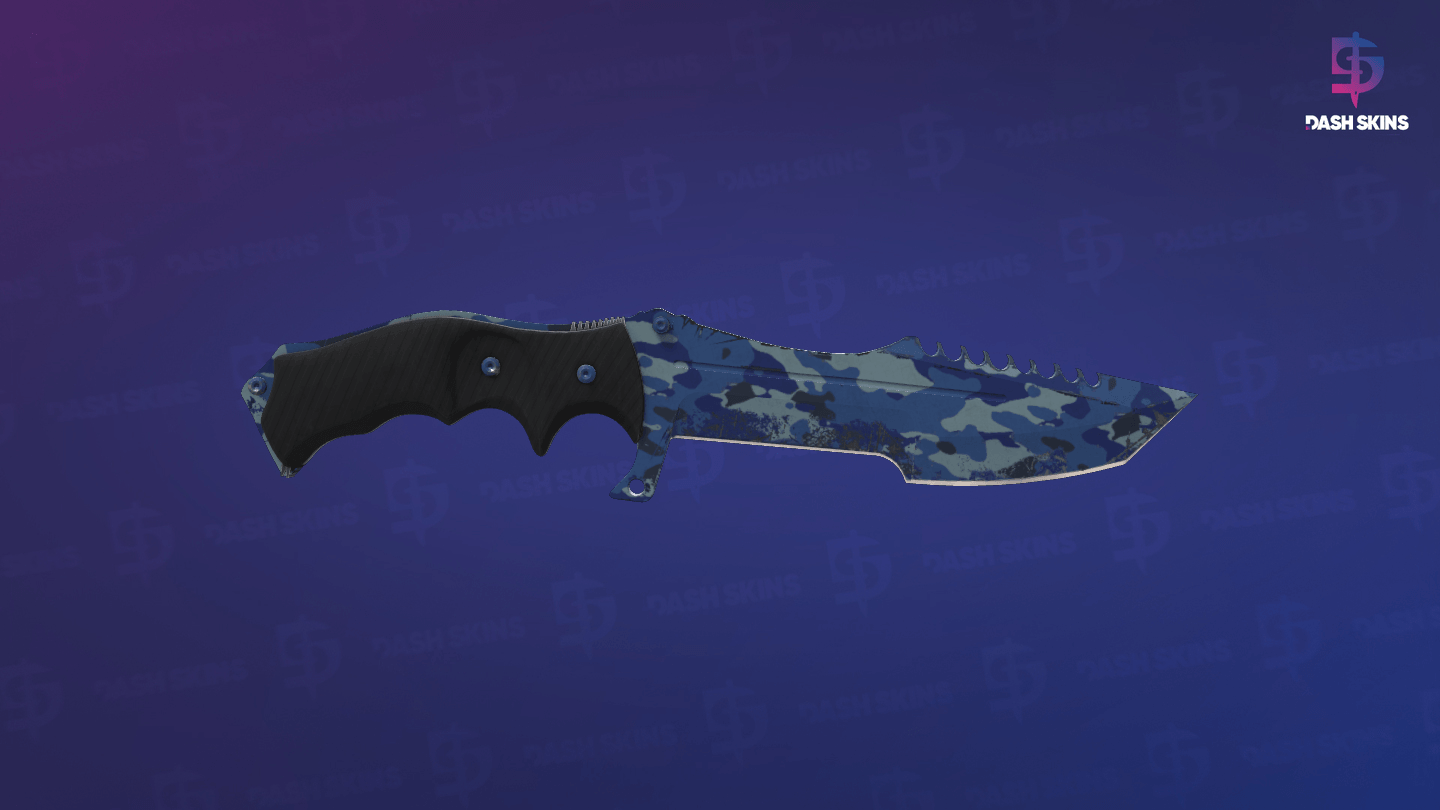 ★ Huntsman Knife | Bright Water (Field-Tested) Screenshot Playside