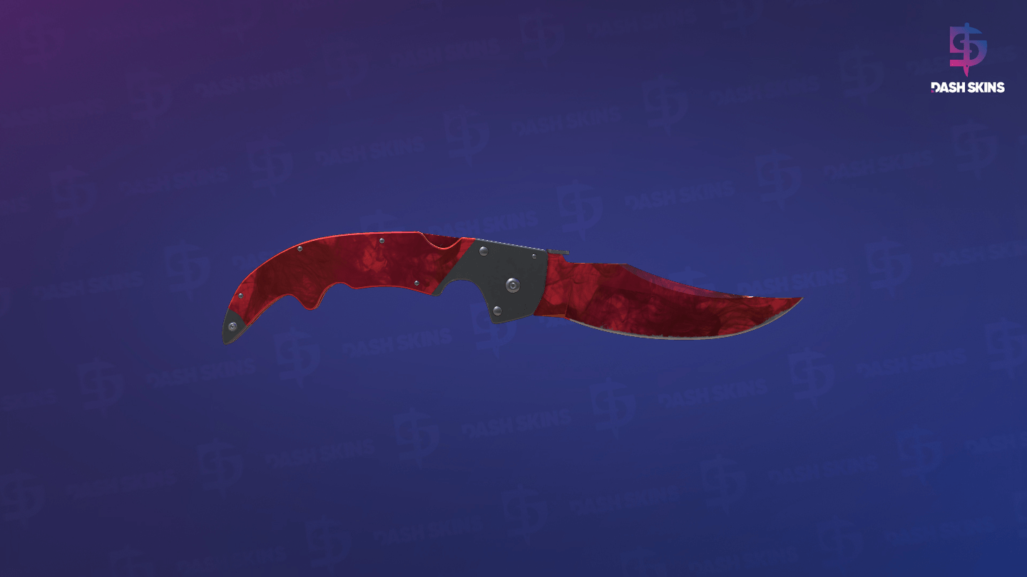 ★ Falchion Knife | Doppler (Minimal Wear) - Ruby Screenshot Playside