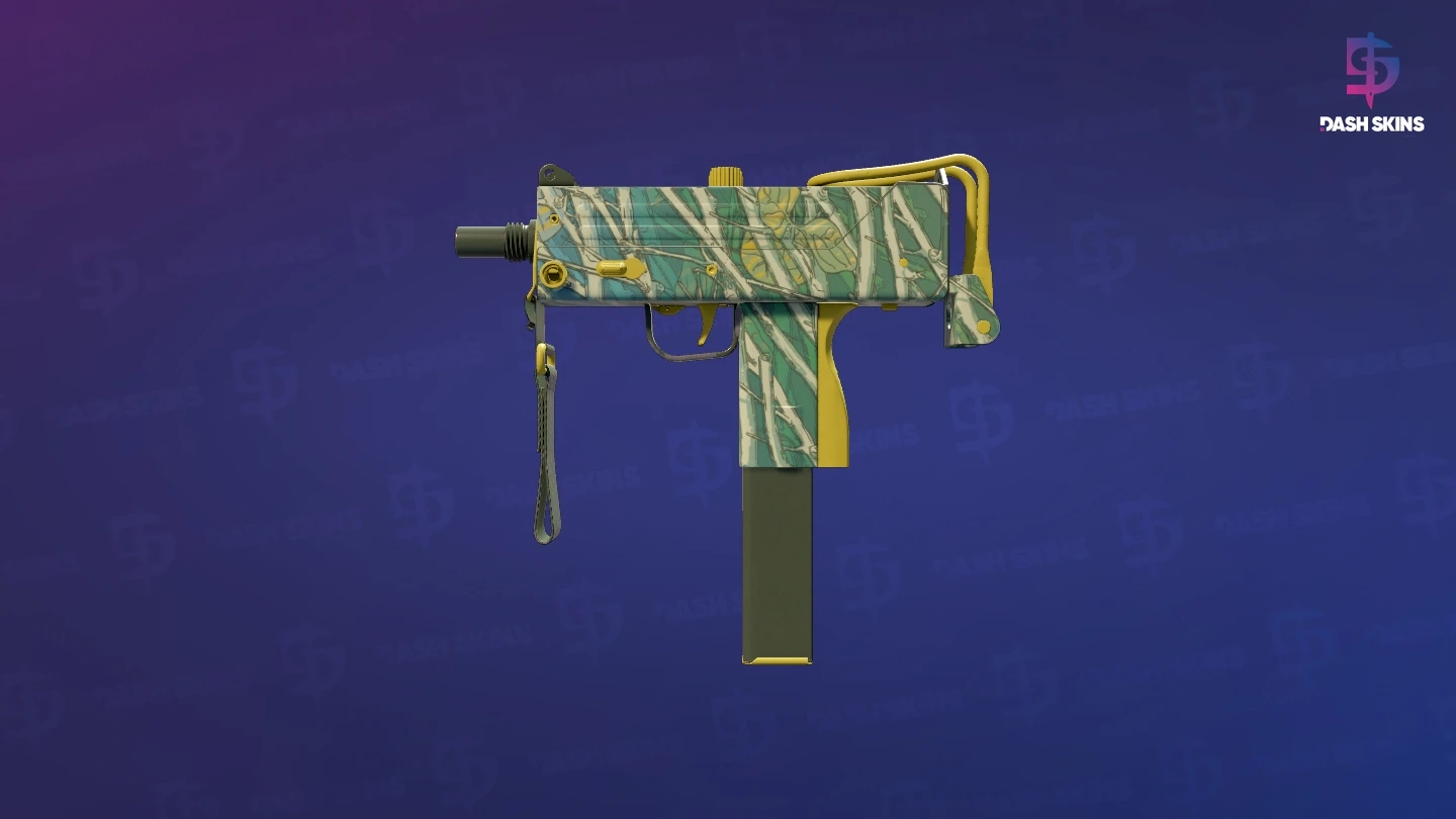 MAC-10 | Poplar Thicket (Minimal Wear) Screenshot Playside