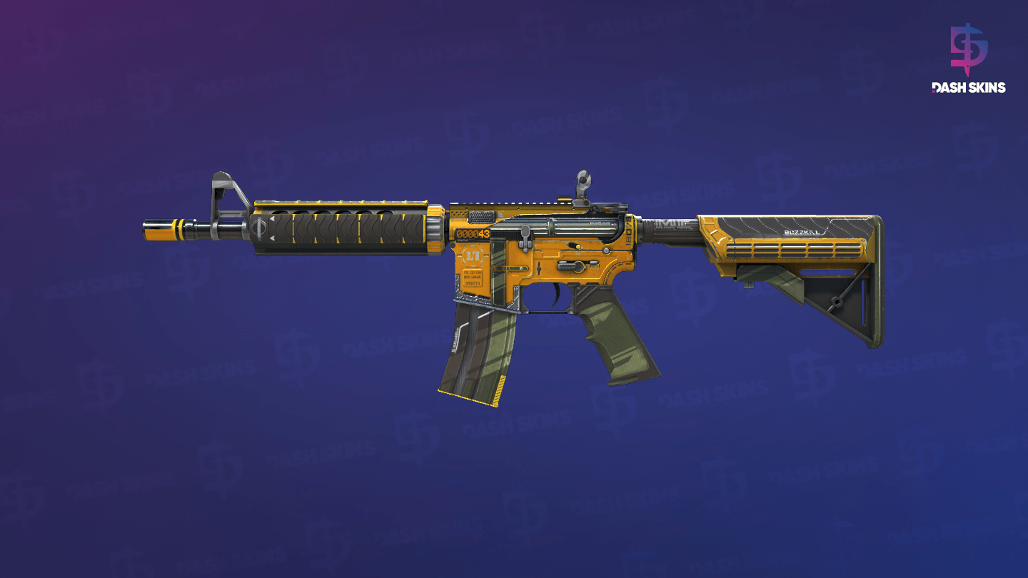 StatTrak™ M4A4 | Buzz Kill (Factory New) Screenshot Playside
