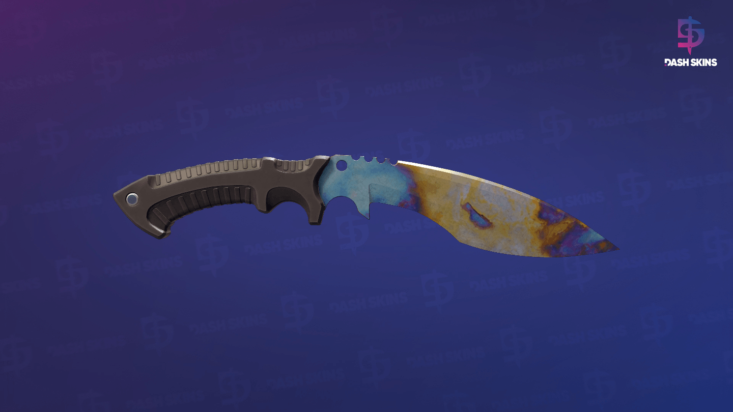 ★ Kukri Knife | Case Hardened (Well-Worn) Screenshot Playside