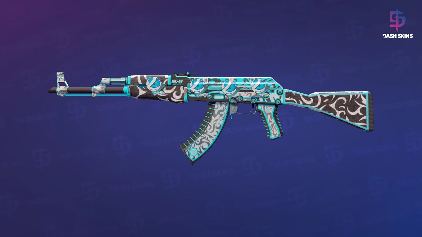 AK-47 | Frontside Misty (Minimal Wear) Screenshot Playside