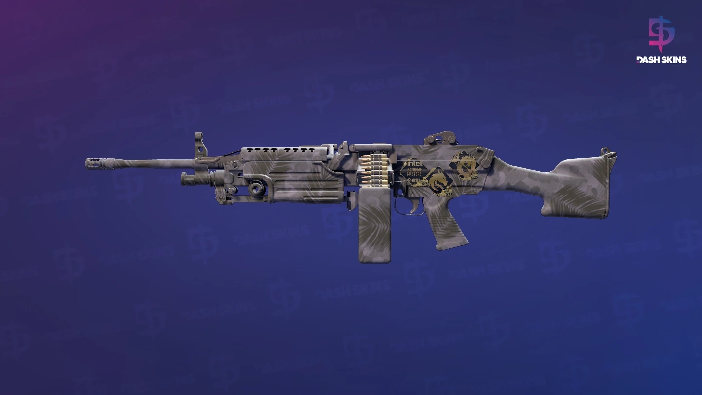 Souvenir M249 | Midnight Palm (Factory New) Screenshot Playside